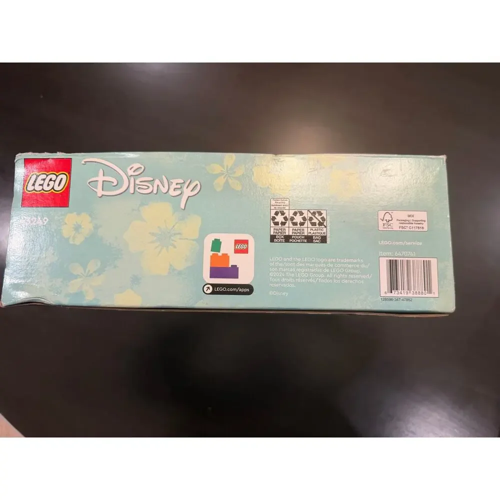 LEGO Disney Stitch 43249 730 Pieces New Sealed Damaged Box